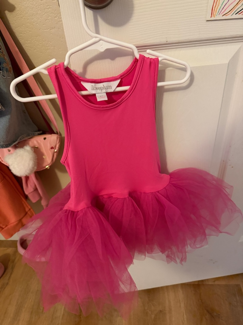 I Love Plum Tutu Leotard/dress